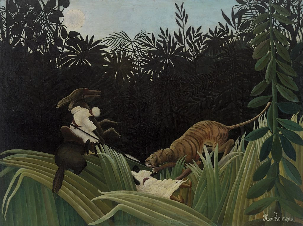 Esploratori attaccati da una tigre - Barnes Foundation, Merion, Pennsylvania